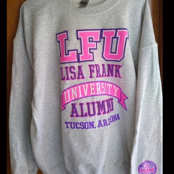 IOS!!! Lisa Frank crewneck - Picture 1 of 1